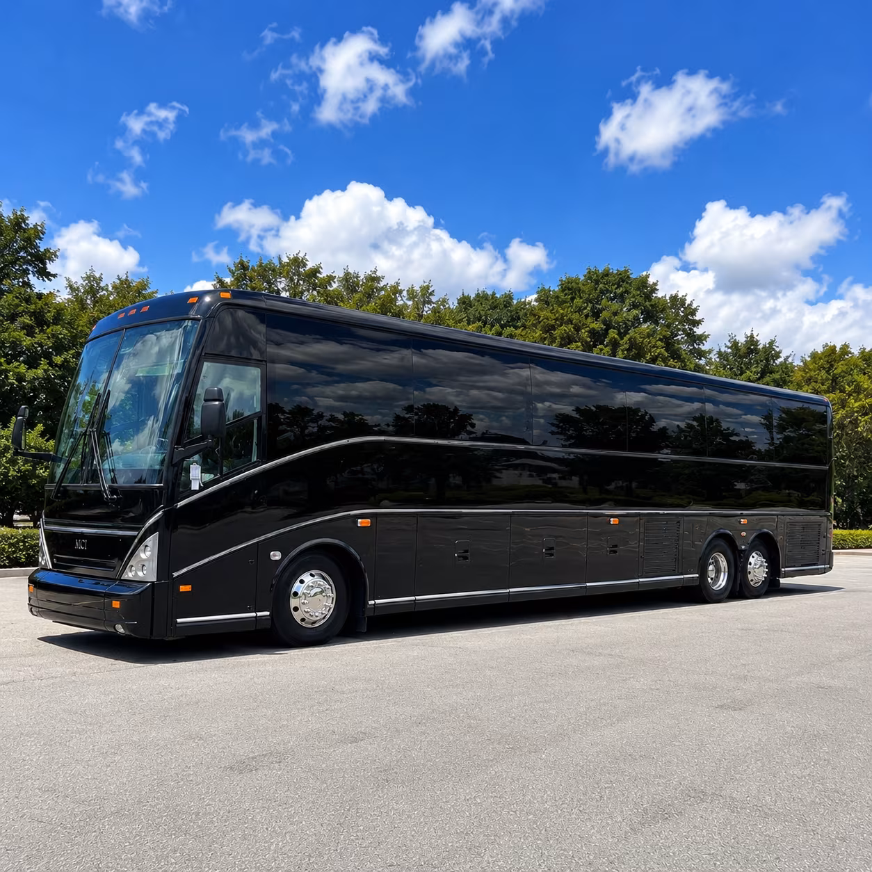 bus rentals for federal agencies and contractors operating near nampa