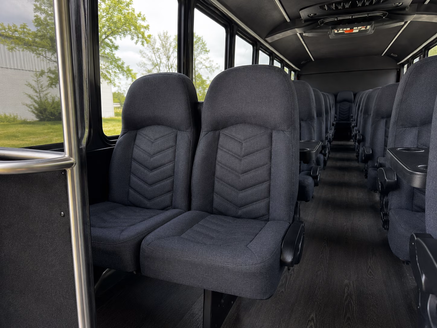 nampa 15 passenger minibus inside