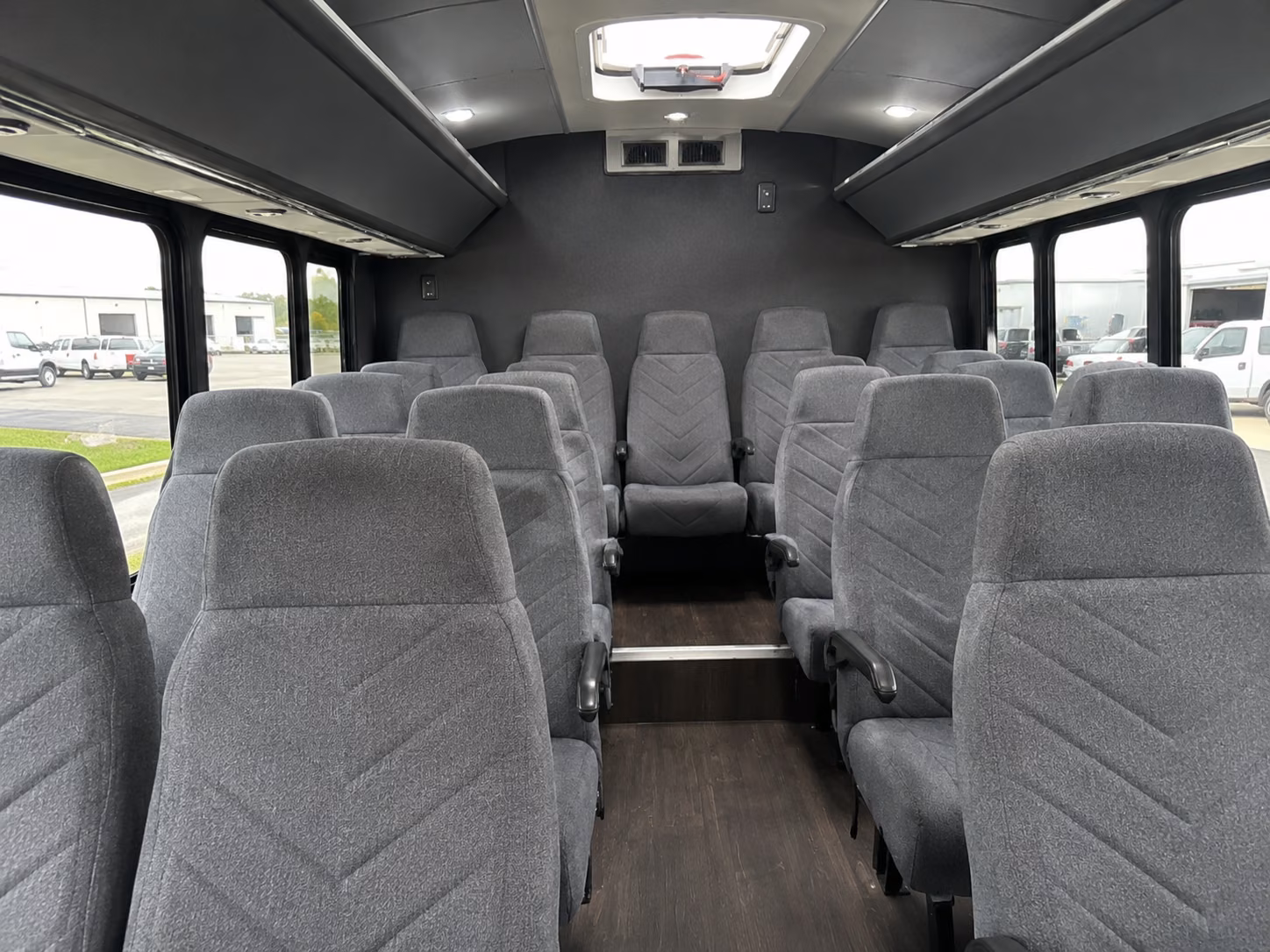 nampa 20 passenger minibus interior
