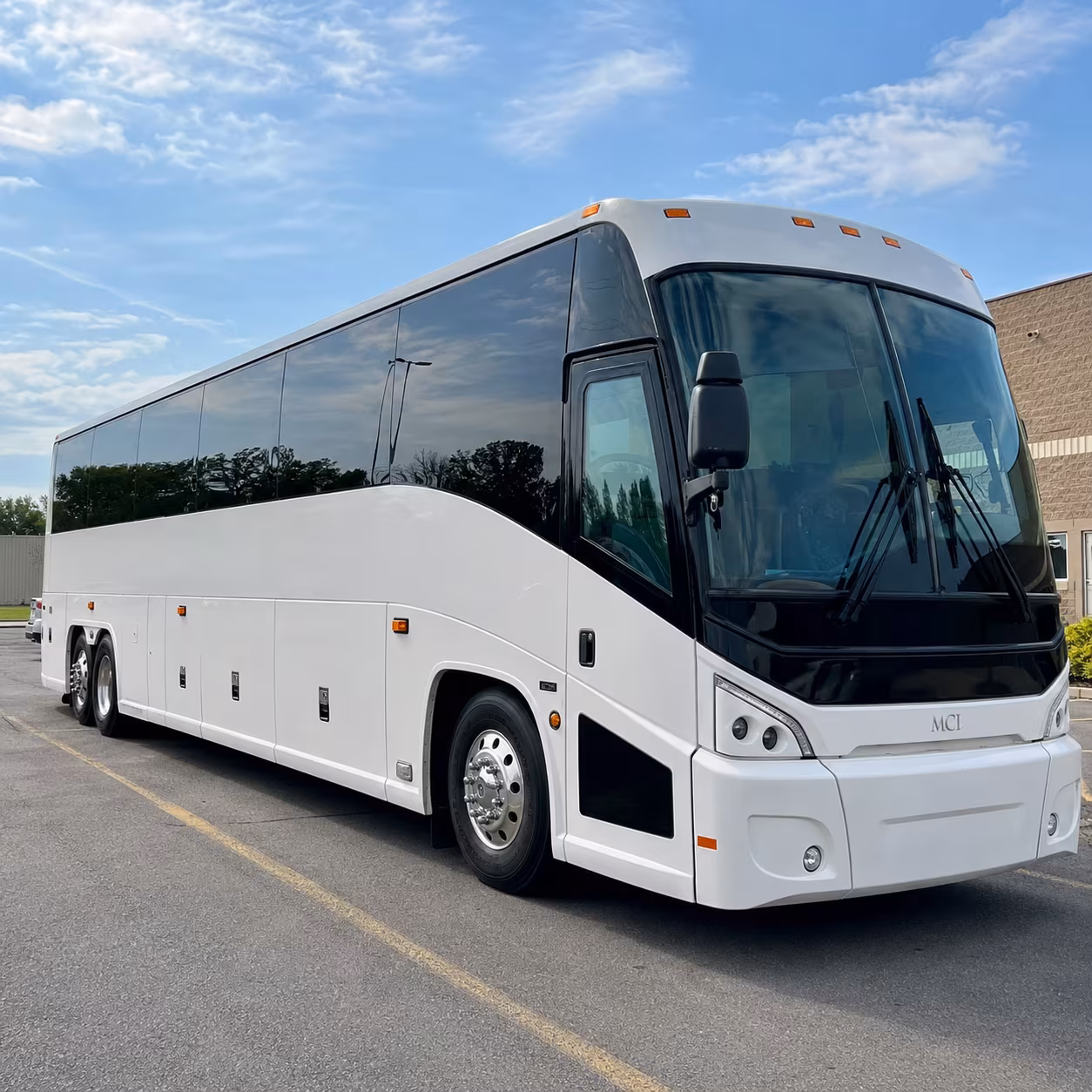 nampa 56 passenger charter bus