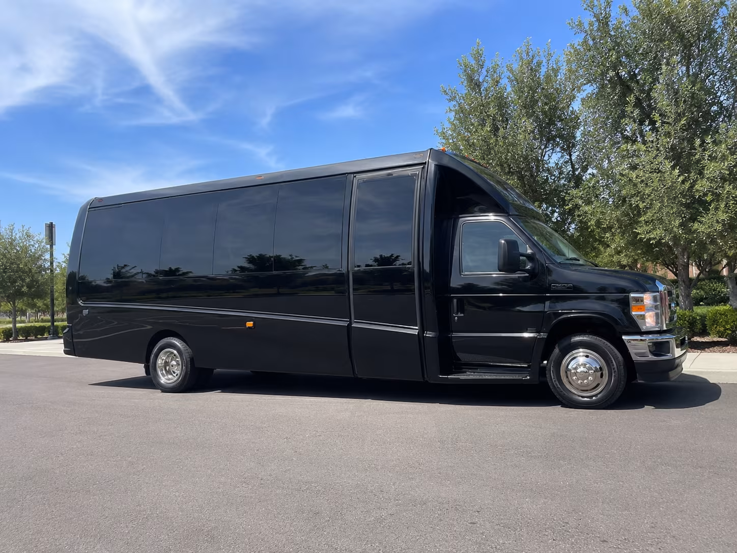nampa corporate event transportation onboard seating