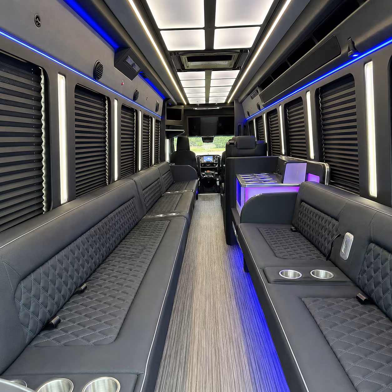 nampa party bus inside