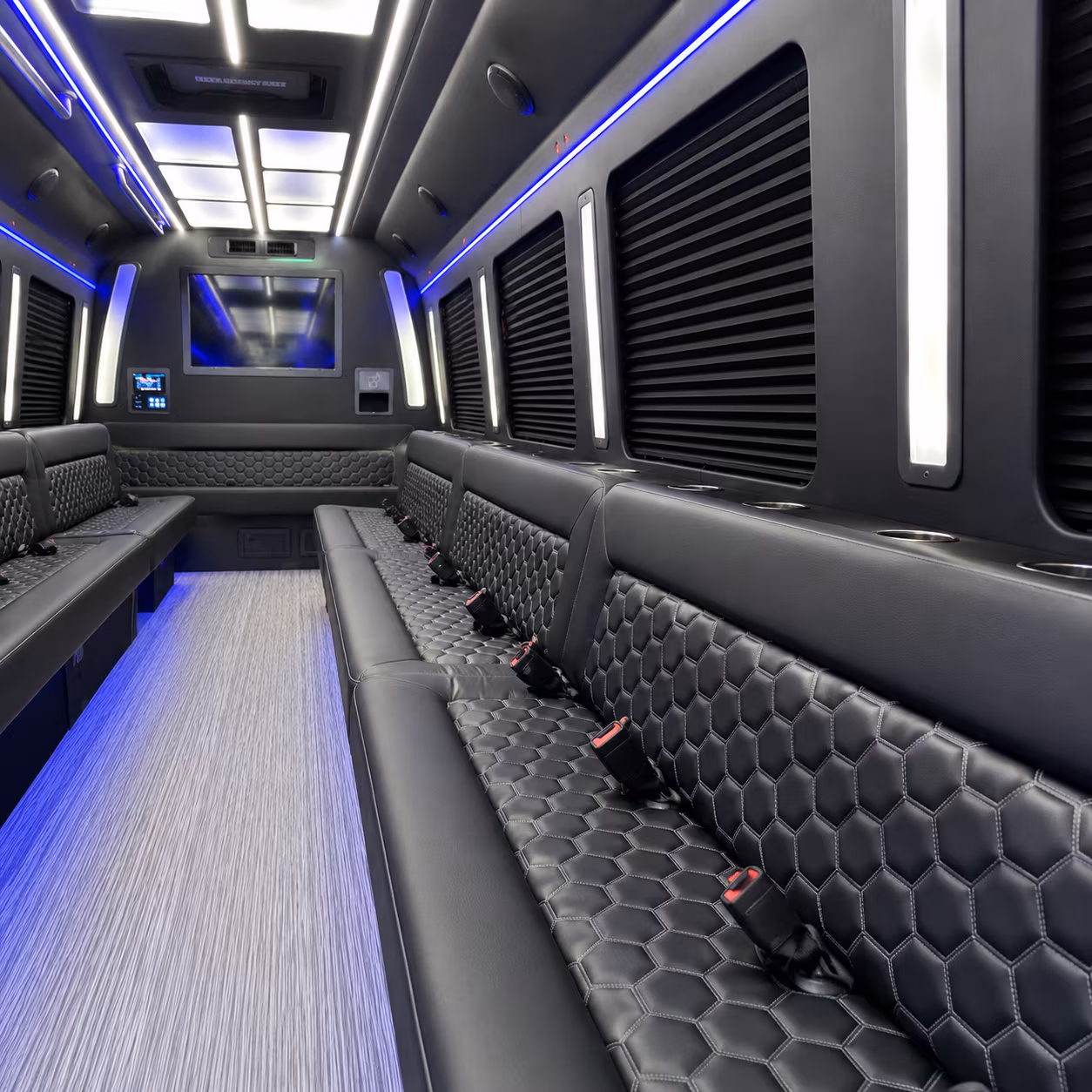 nampa party bus interior