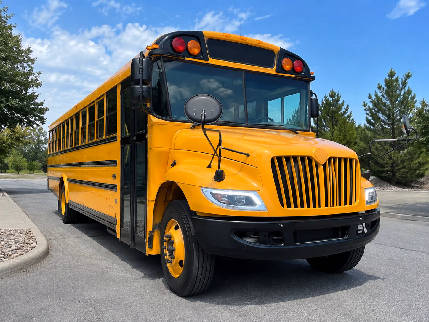 nampa school buses for warhawk air museum field trips