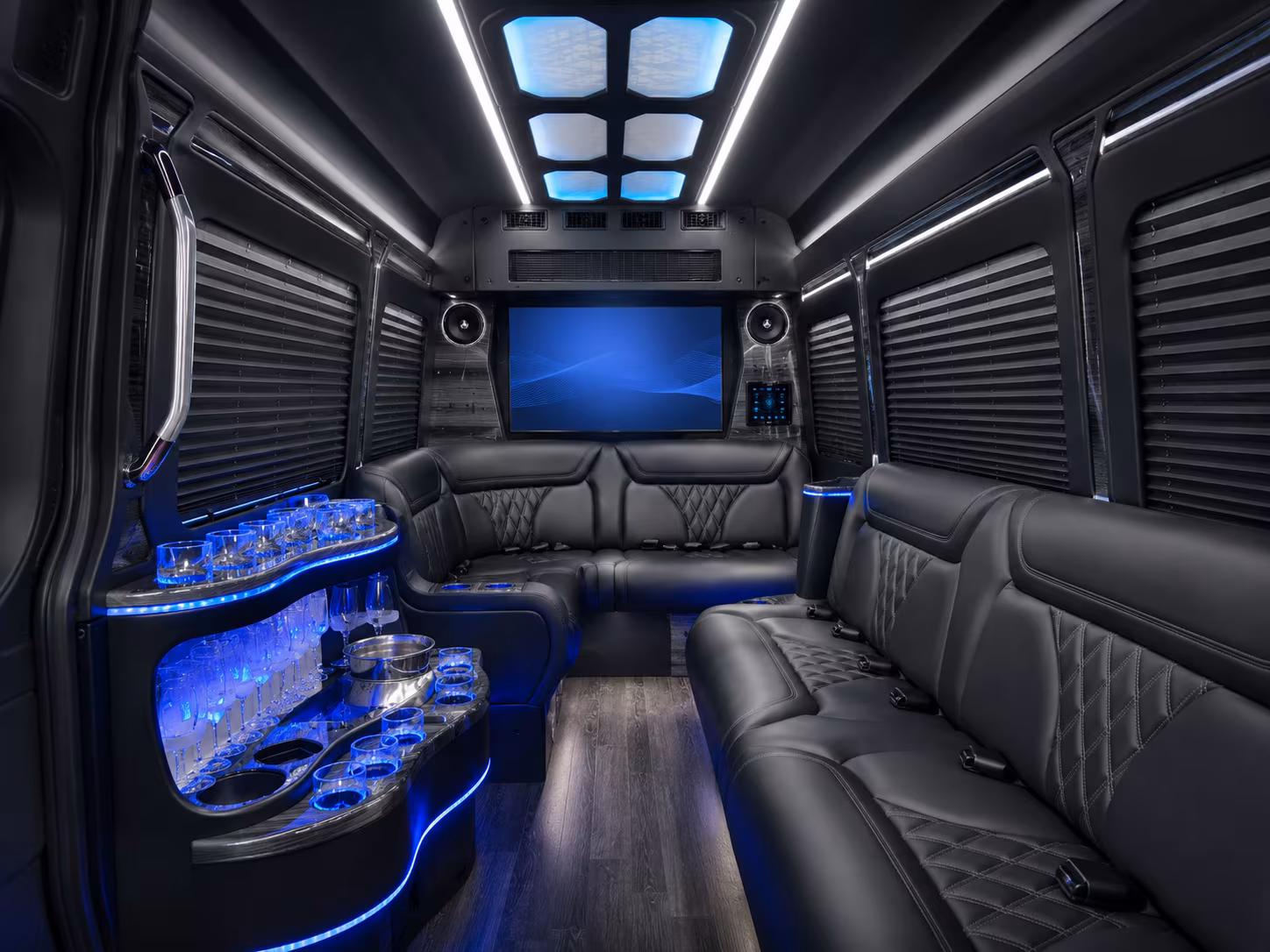 nampa sprinter limousine inside